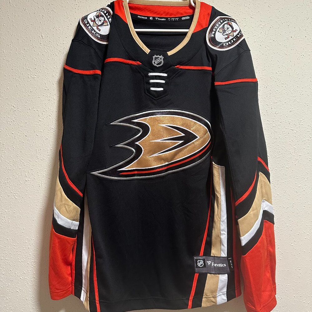 Anaheim Ducks Fanatics Hockey Jersey Home